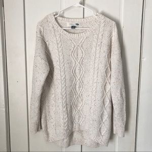 Maternity Cable-knit Sweater - Size L - Old Navy